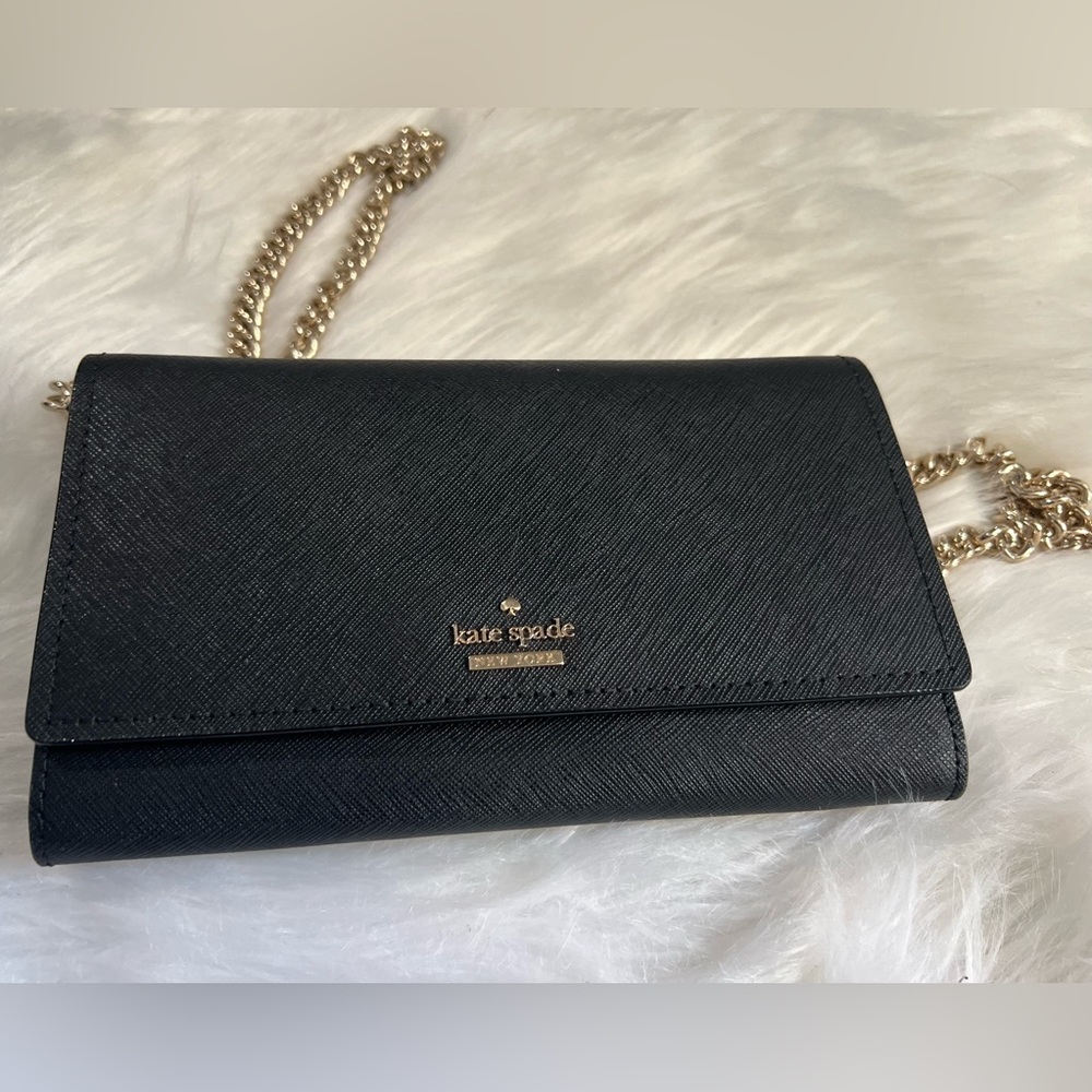 Kate spade wallet with chain